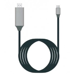 Tuff-Luv HDMI Male to USB-C Cable (4K) - 30hz - 1m - Black