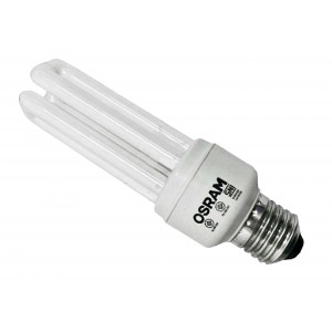 OSRAM E27 CFL Lightbulb - 11w / Cool White