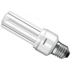 OSRAM  E27 CFL Lightbulb - 14W / Cool White / 800lm