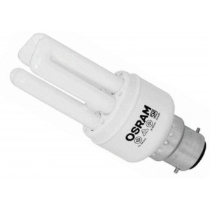 OSRAM B22 CFL Lightbulb - 11W / Cool White