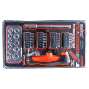 HORUSDY 37 Piece Bits and Socket Tool Set - SDY-94166