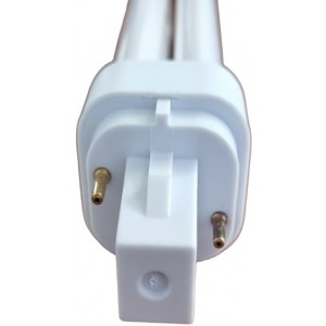 RADIANT G24d-1 CFL Lightbulb - 13W / Warm White / 10kh / 2 Pin Offset