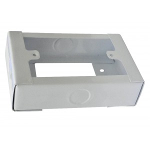 WALL BOX 4x2 Extension Open -WHITE STEEL
