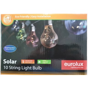 SOLAR STRING LIGHT BULKBULB KIT - 10 bulbs H215