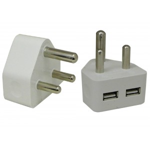3Pin USB Wall Charger - 2x 2.1A