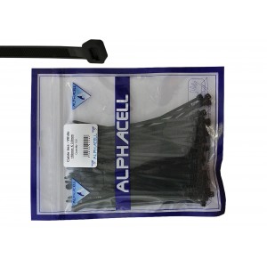 CABLE TIE - 150mmx3.6mmBLACK (QTY 100)