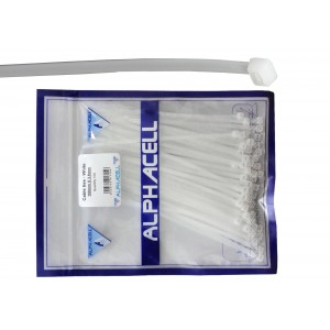 CABLE TIE - 150mmx3.6mmWHITE (QTY 100)