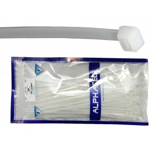 CABLE TIE - 300mmx4.8mmWHITE (QTY 100)
