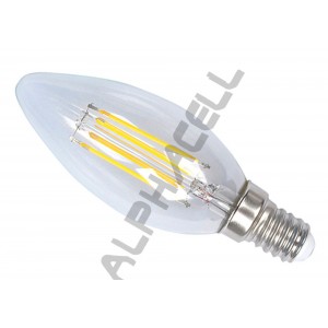 E14 Candle 4w Clear Filam3000k-KRILUX DIMMABLE