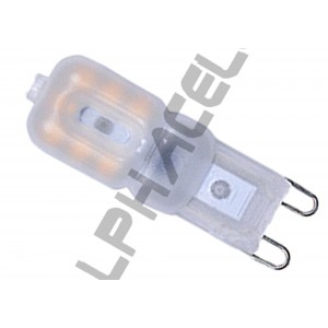 G9 LED 230v 2.5w WARM WHITE-KRILUX Dimmable GLASS
