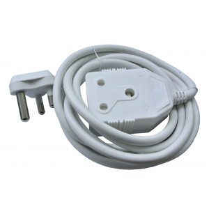 Extension Cord 16amp 3metre white