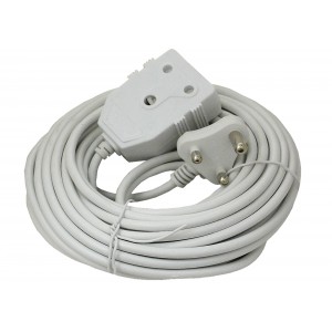 Extension Cord 10amp 15 MetreWhite HG