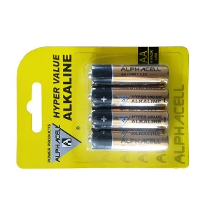 Alkaline HYPERVALUE AA 4pcCarded