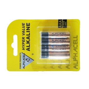 Alkaline HYPERVALUE AAA 4pcCarded