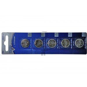 Alphacell Lithium CR2032 Button Batteries 5 pieces