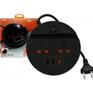 POWER SOCKET MOXOM 2 AC+ 3usb 3a - MX-ST03