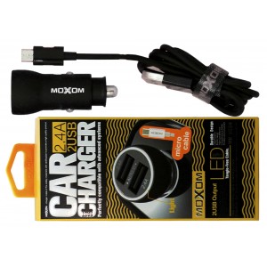CAR CHARGER MOXOM -SAMSUNG(MICRO) - MX-VC04
