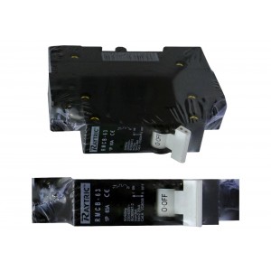 CIRCUIT BREAKER 63Amp MINIRAIL 1 Pole 13mm RAY