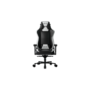 Lorgar Base 311 Eco-leather Gaming Chair - Black/ White