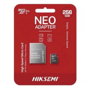 Hiksemi NEO 256GB MicroSDHC with Adapter