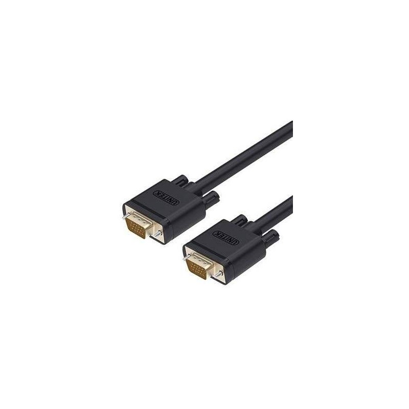 Unitek Y-C504G 3m Svga Male to Male 3c+6 Cable