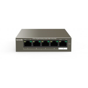 Tenda 4 Port GB POE 15.4W 1 RJ45 Switch (CLEARANCE - Non-Refundable and Non-Exchangeable)