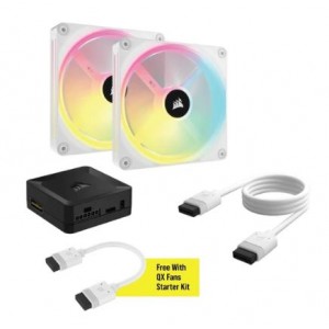 Corsair iCUE Link QX140 RGB 140mm PC Case Fan Starter Kit