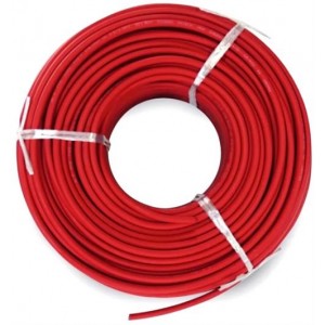 Solarix 6mm2 Single Core Solar Photovoltaic PV Cable - Red
