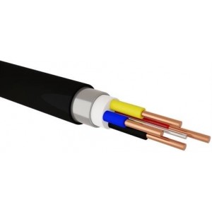 Solarix Surfix 4mm 4 Core With Earth Cable - Black