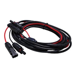 Gizzu MC4 to MC4 5m Cable – Black/Red