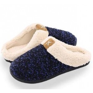 Remedy Health Menís Gel Slipper - Blue - Medium