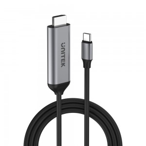 Unitek V1423A | 1.8m 4K Type-C to HDMI Cable - Grey