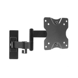 Tuff-Luv 10-27-inch Pivot Monitor/TV Wall Mount - Black