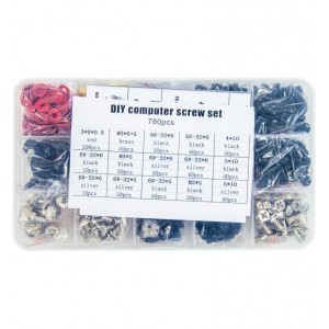 Microworld Screw Set - 780 Pcs