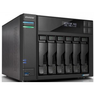 Asustor Lockerstor 6 Gen2 6 Bay NAS No Hard Drive