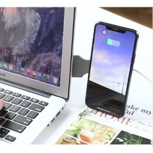 2 in 1 Wireless Charger with Extended Phone Holder - Grey