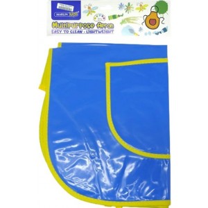 Marlin Multi Purpose Kids Plastic Aprons - Blue