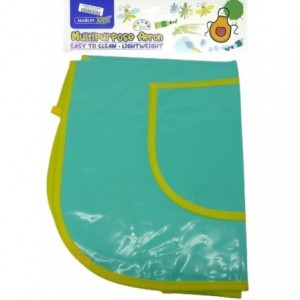 Marlin Multi Purpose Kids Plastic Aprons - Teal Green