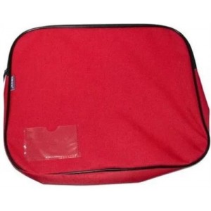 Marlin Canvas Book Bag - Red