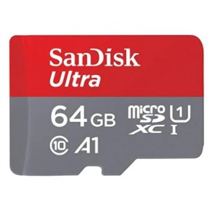 SanDisk Ultra 64GB UHS-I Class 10 MicroSDXC Memory Card