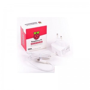Raspberry Pi 4 USB-C 15.3W Power Supply 5.1V 3A - White