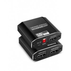 HDMI 2-Way Splitter - Up to 4K resolution with EDID