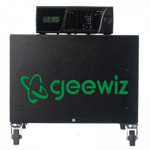 Geewiz 2000VA PURE SINE Inverter Trolley + 2x 100AH LITHIUM Batteries (12 HOUR BATTERY LIFE) KIT - 1200W With LITHIUM Battery (+-4000 cycles) - 2560Wh