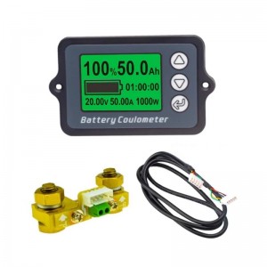 100A Coulometer Battery Capacity Tester (for getting accurate reading of battery percentages) with shunt