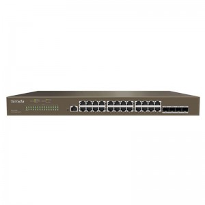Tenda L3 24 Port Gigabit 4XSFP Switch