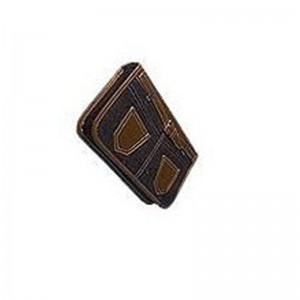 Ebox 80pcs Cd Wallet Denim &amp; Brown