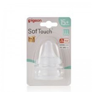Pigeon - Softouch 3 Nipple Blister Pack 2pcs (LLL)