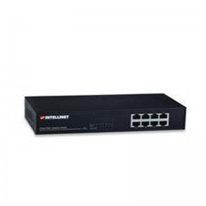 Intellinet 560764 8-Port Fast Ethernet PoE+ Switch