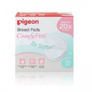 Pigeon Breast Pads Comfy Feel 30 Pieces