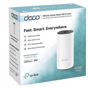 TP-Link Deco M4 AC1200 Whole Home Mesh Wireless System - 1-pack